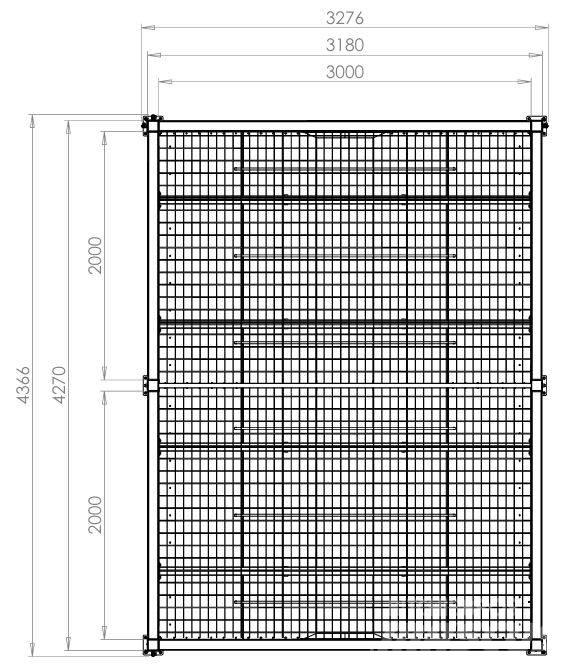  Grain intake pit 3x4 호퍼