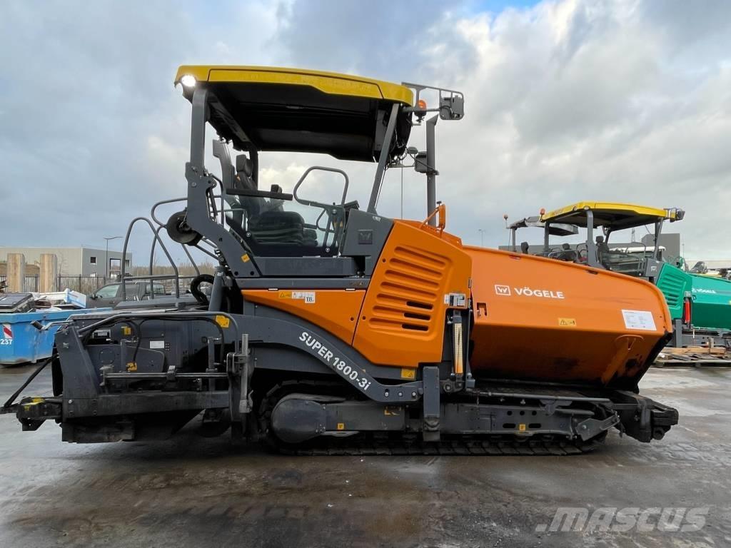 Vögele SUPER 1800-3I 아스팔트 포장장비