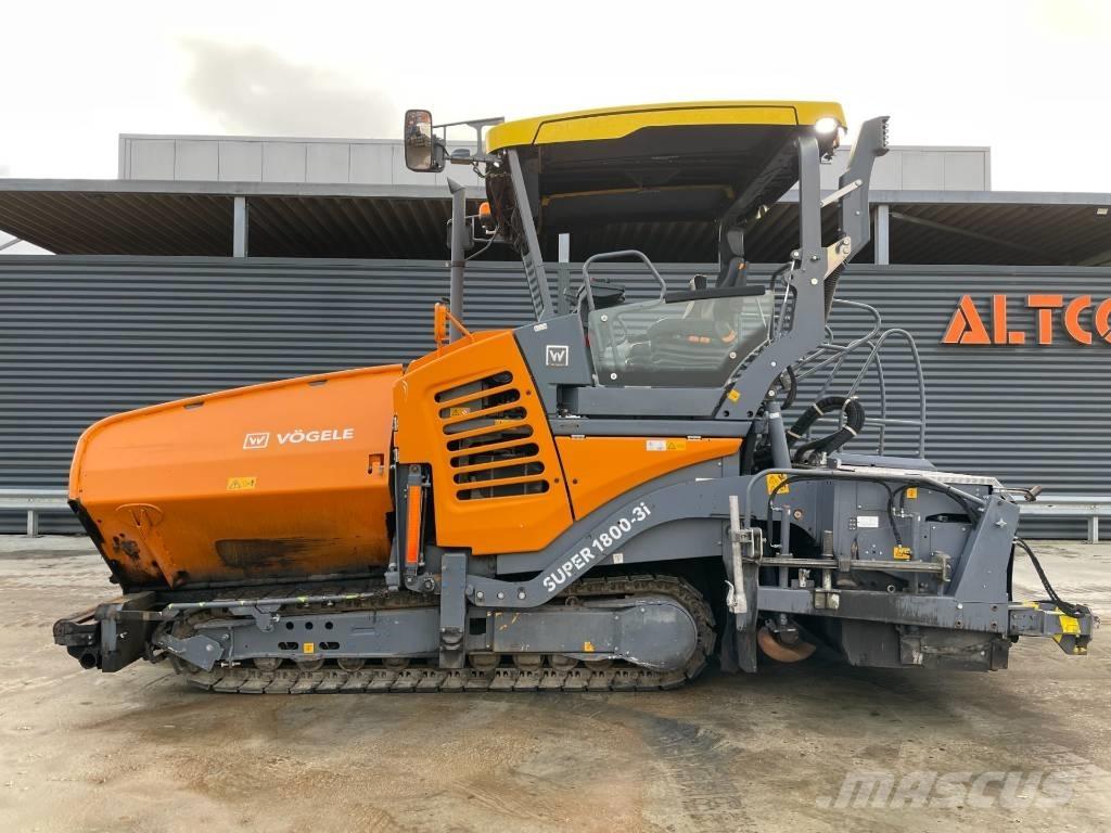 Vögele SUPER 1800-3I 아스팔트 포장장비