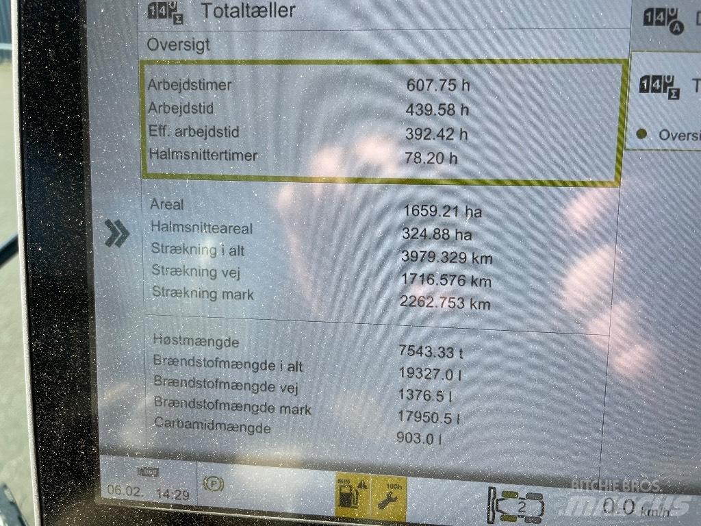 CLAAS Lexion 6700 콤바인 수확기