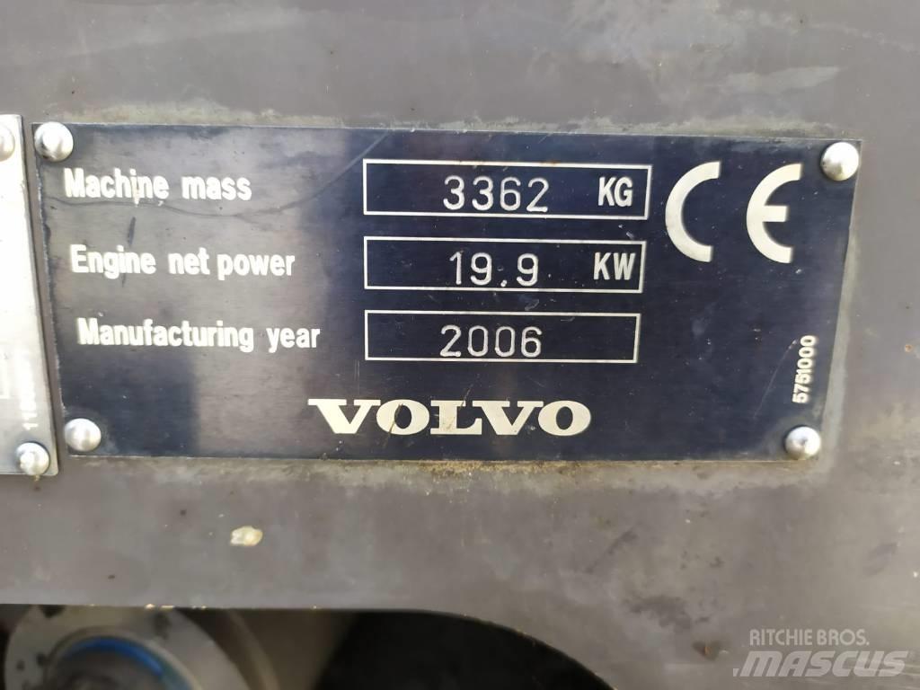 Volvo ECR 38 소형 굴삭기 7톤 미만