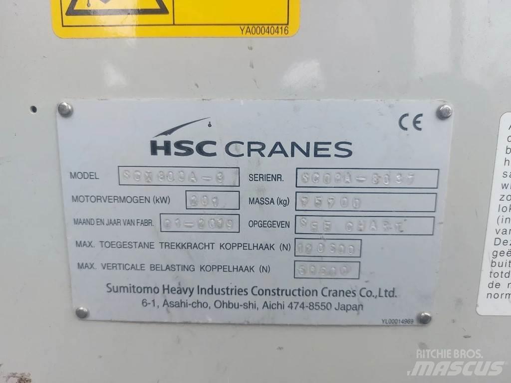 Hitachi SCX 800A-3 R/T 크레인