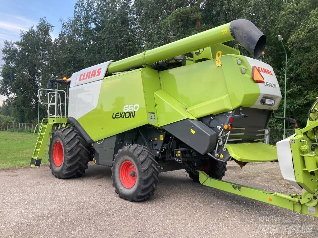 CLAAS Lexion 660 콤바인 수확기