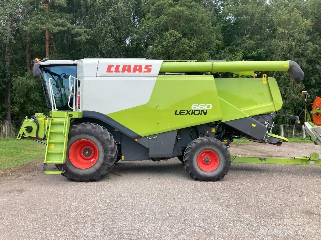 CLAAS Lexion 660 콤바인 수확기