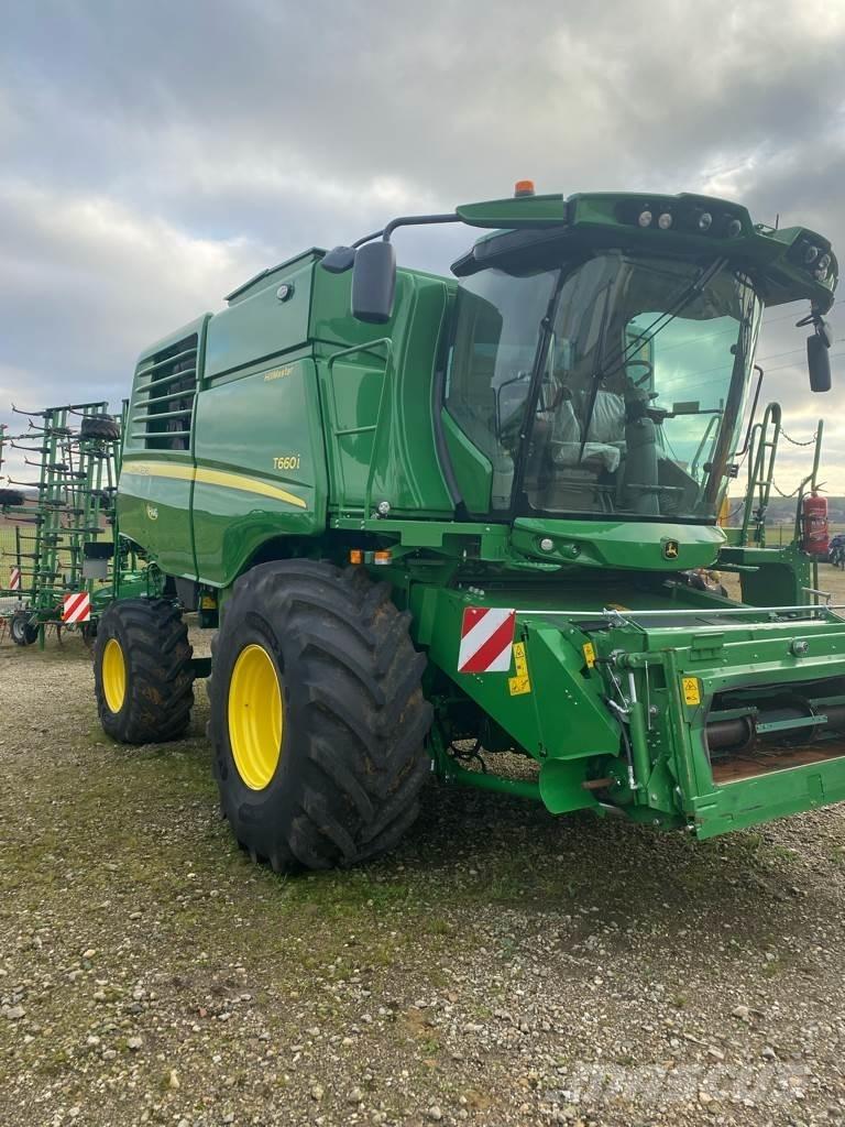 John Deere T 660 I 콤바인 수확기