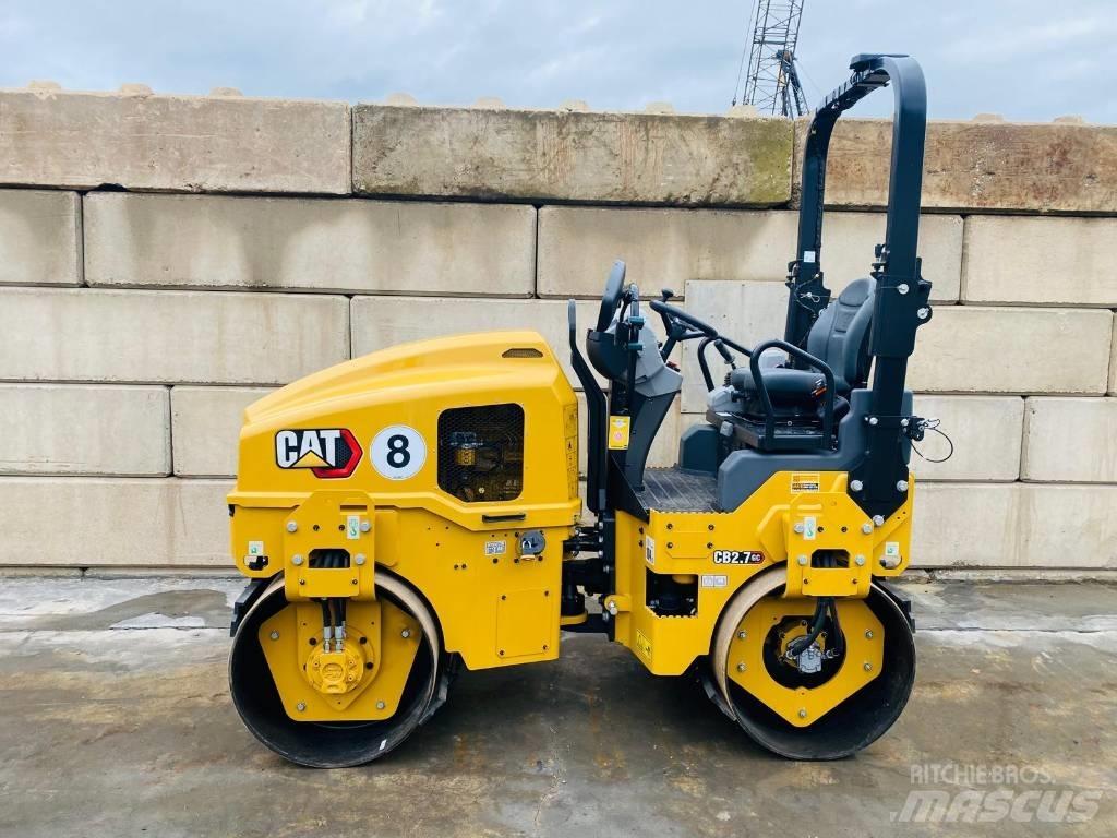 CAT CB 2.7 트윈 드럼 롤러