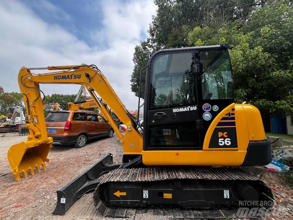Komatsu PC 56-7 소형 굴삭기 7톤 미만