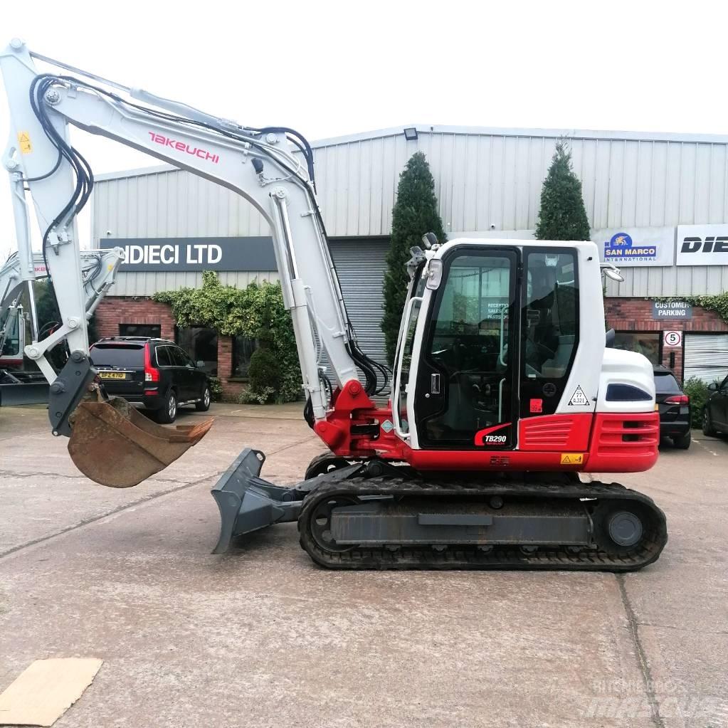 Takeuchi TB290 중형굴삭기 7톤-28톤