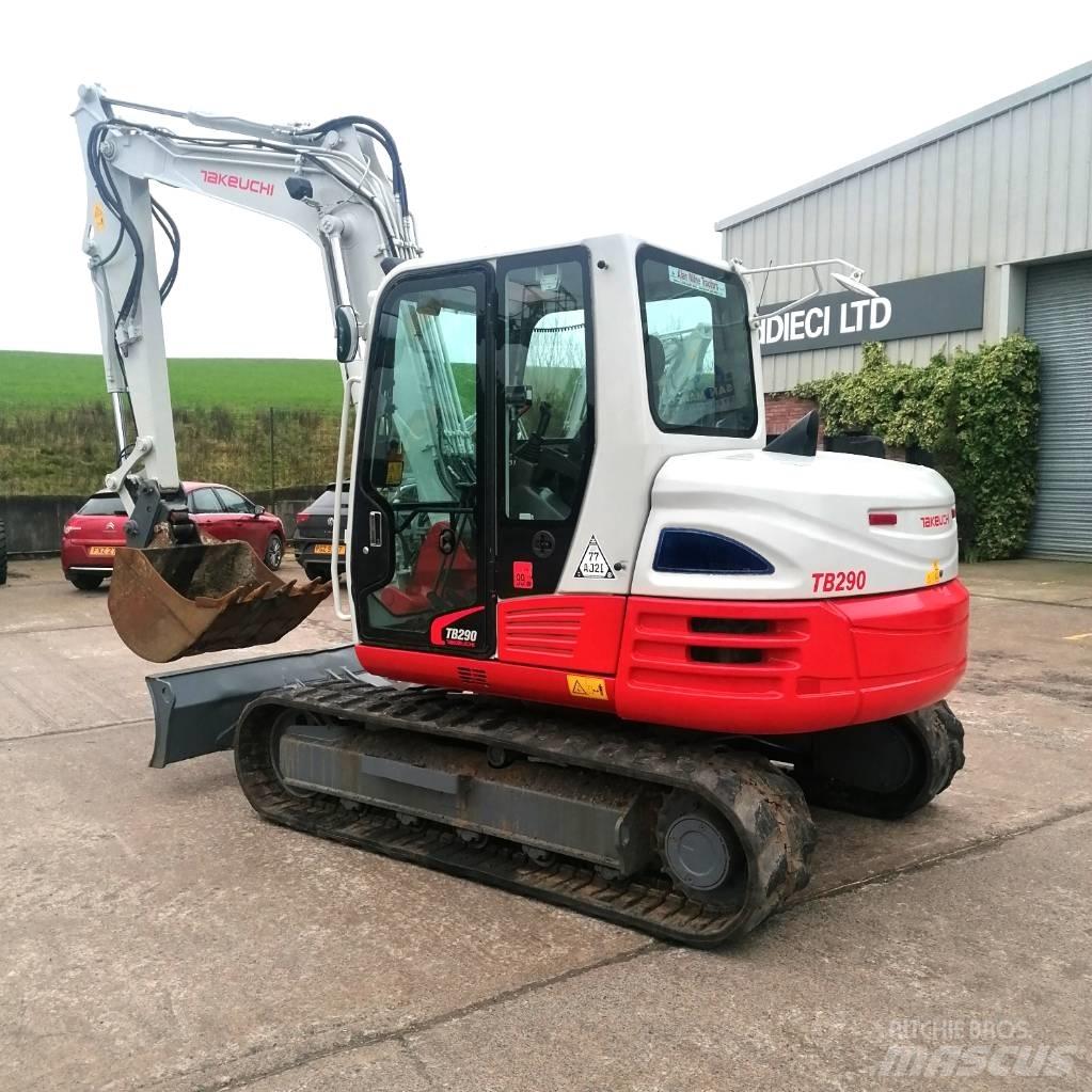 Takeuchi TB290 중형굴삭기 7톤-28톤