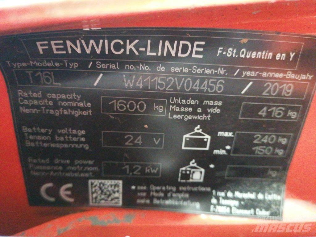 Linde T16L 경량 리프터