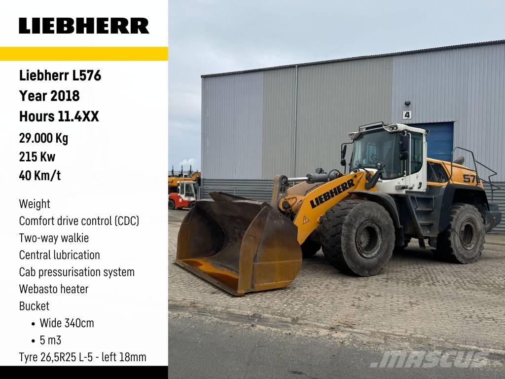 Liebherr L576  휠로우더