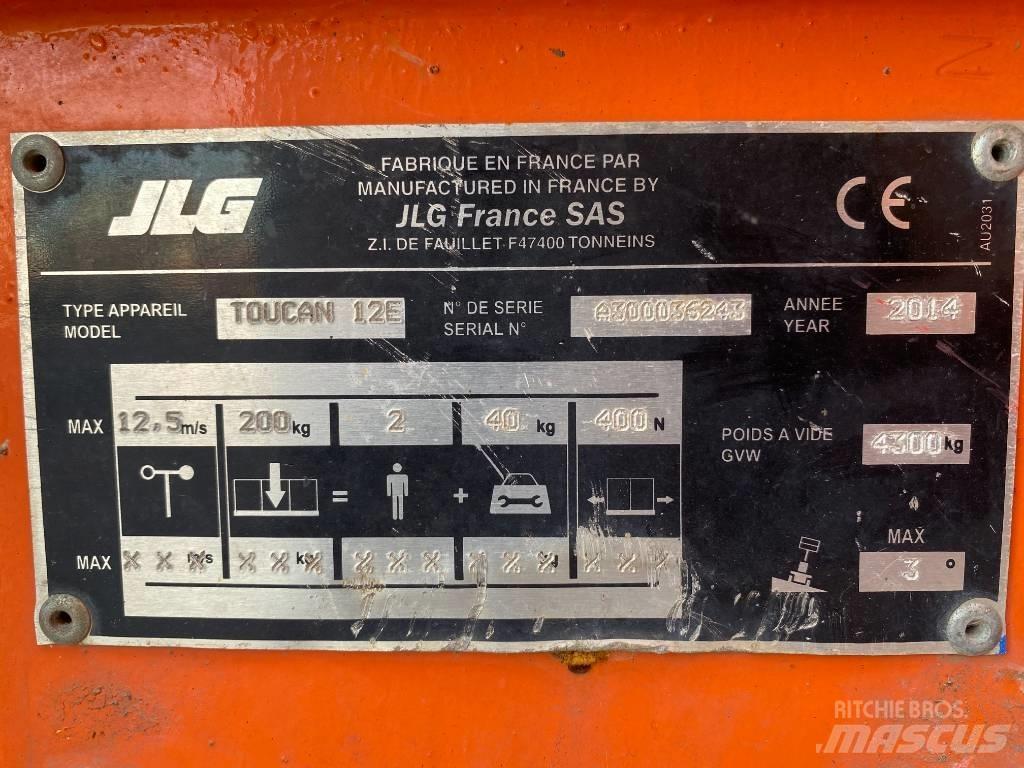 JLG Toucan 12 E 관절형 전동이동 리프트