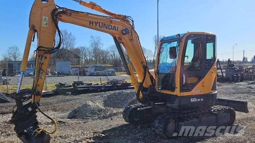 Hyundai R60CR-9 소형 굴삭기 7톤 미만