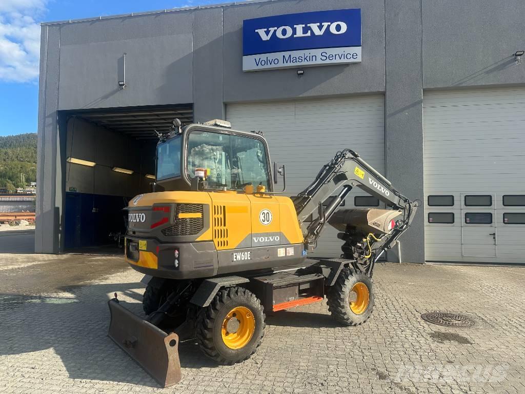 Volvo EW60E  휠 굴삭기