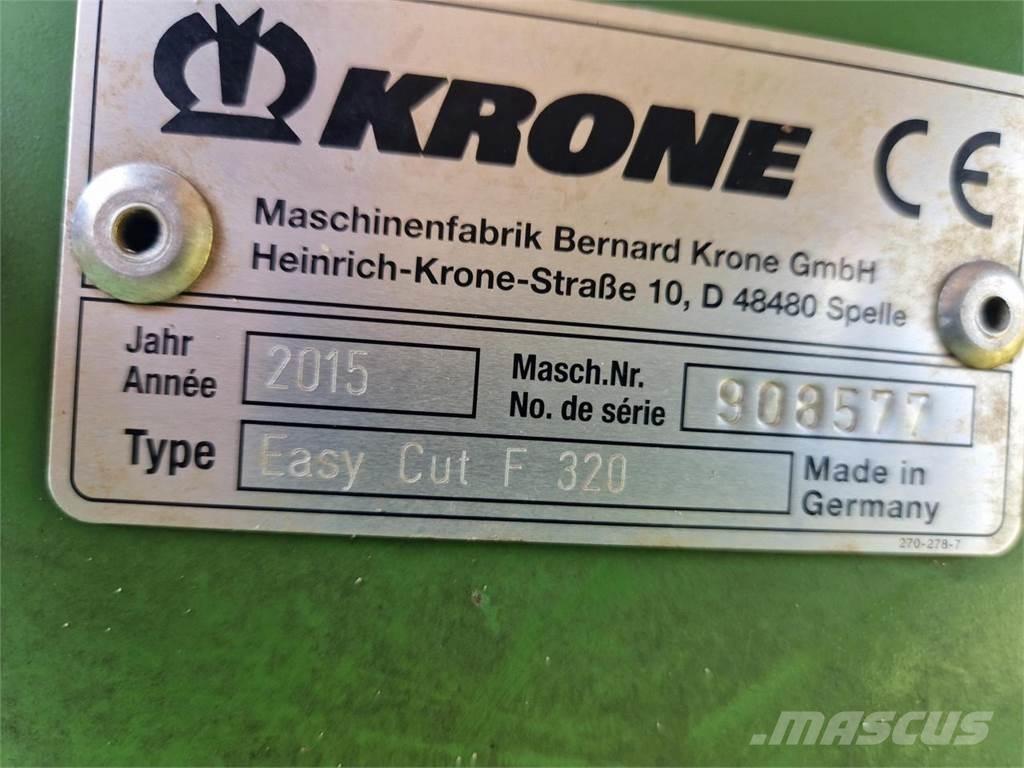 Krone EC F 320 제초기