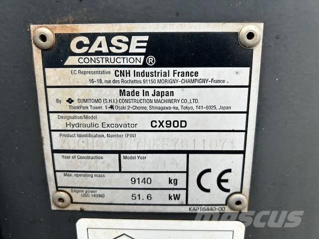 Case IH CX90 D 중형굴삭기 7톤-28톤