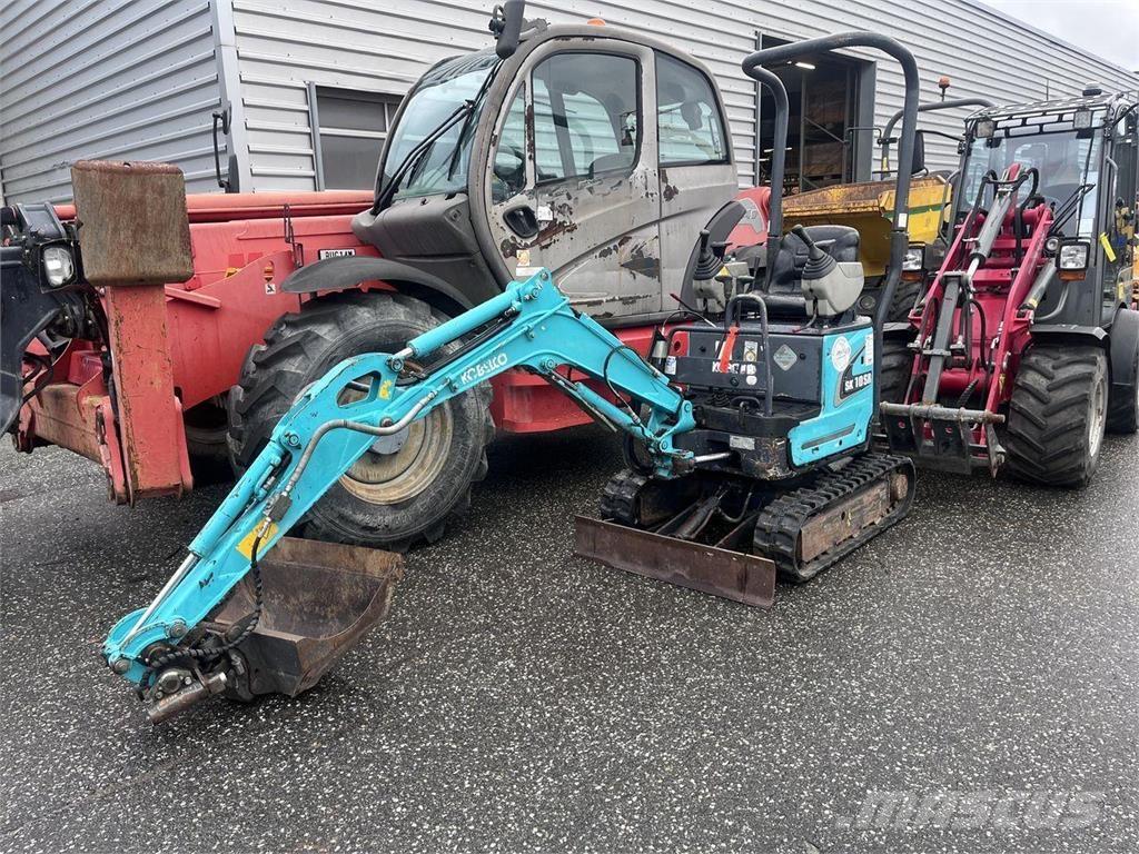 Kobelco SK10SR-2  휠 굴삭기