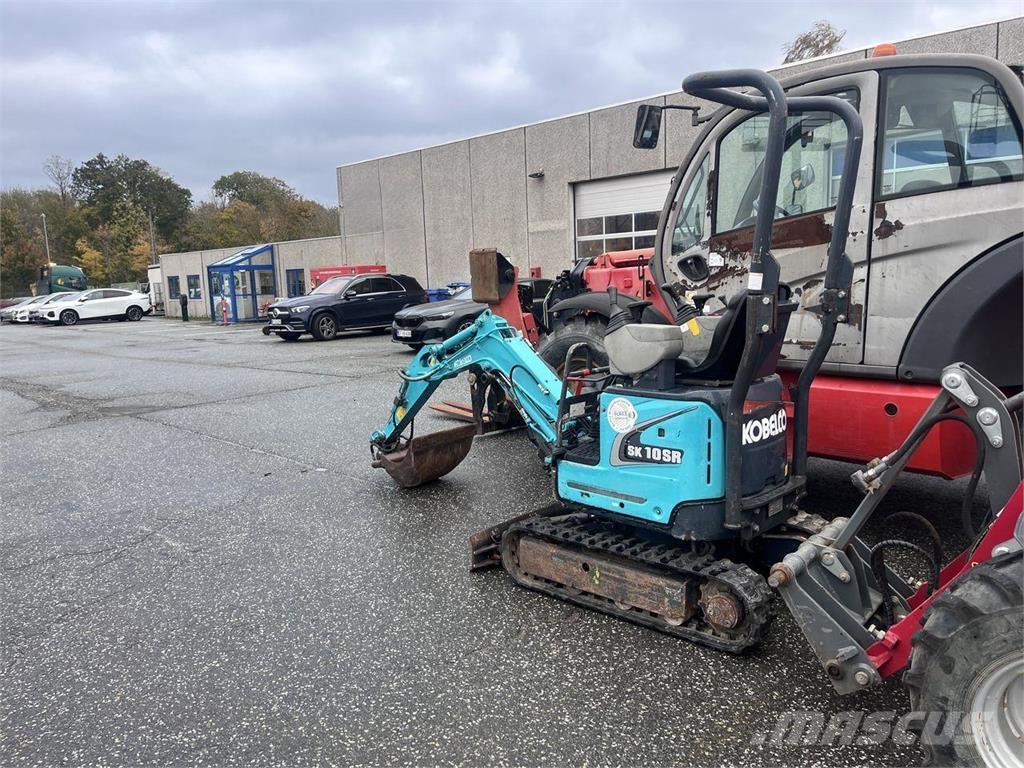 Kobelco SK10SR-2  휠 굴삭기