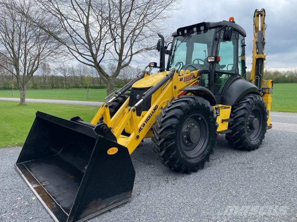 New Holland B115C 백호로더