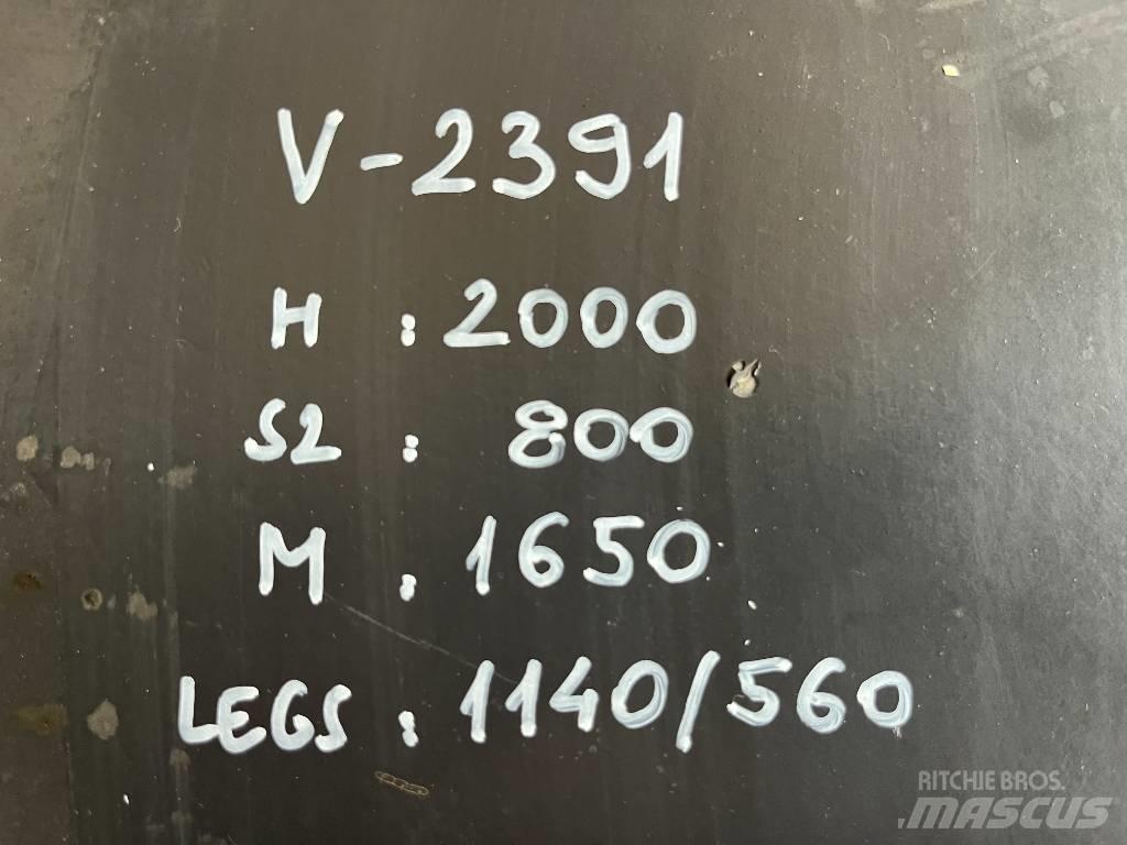 Linde L14 /372/ V-2391 보행식 리치 지게차