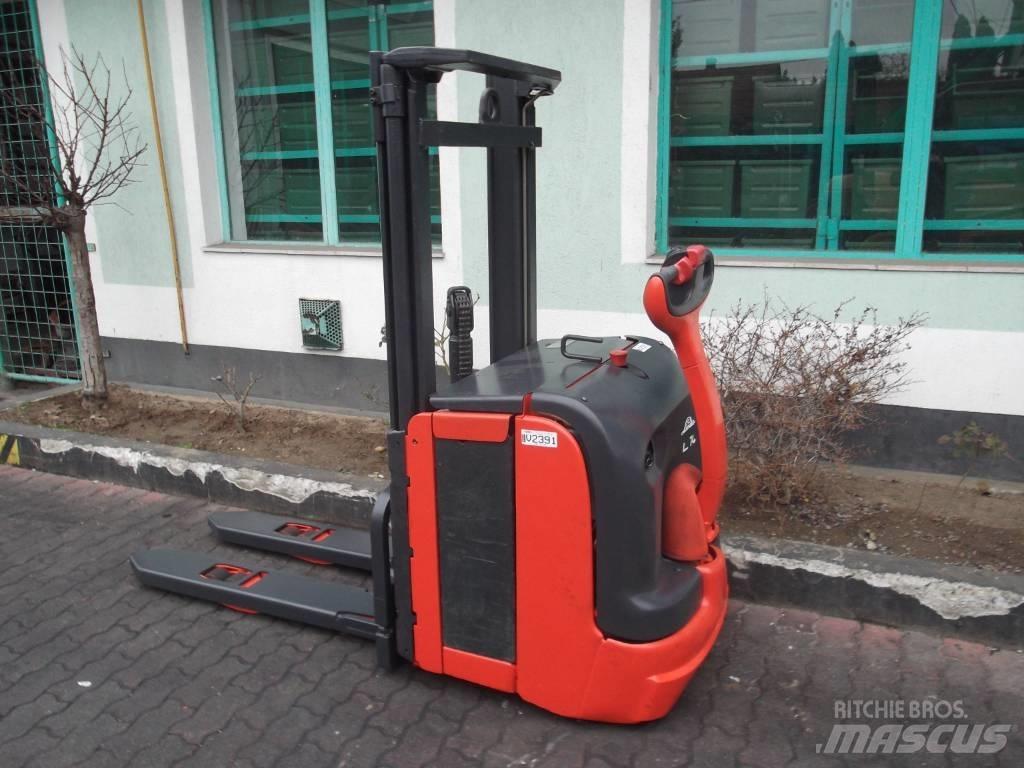 Linde L14 /372/ V-2391 보행식 리치 지게차