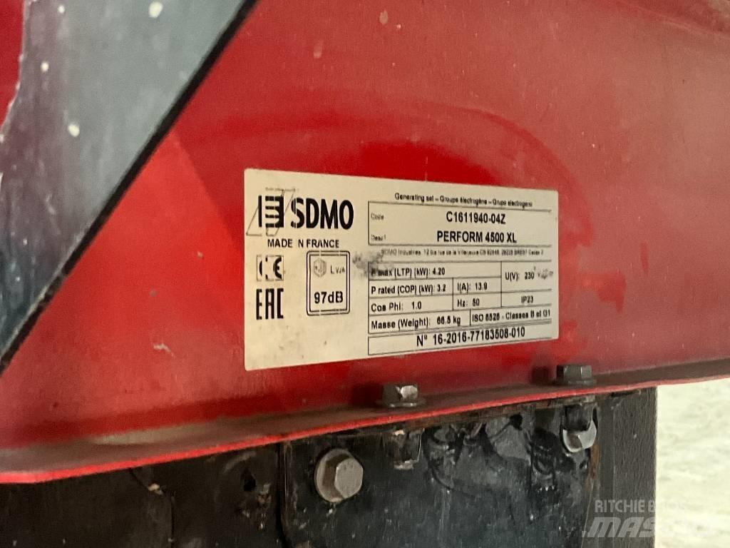 Sdmo perform 4500 XL 가솔린 발전기