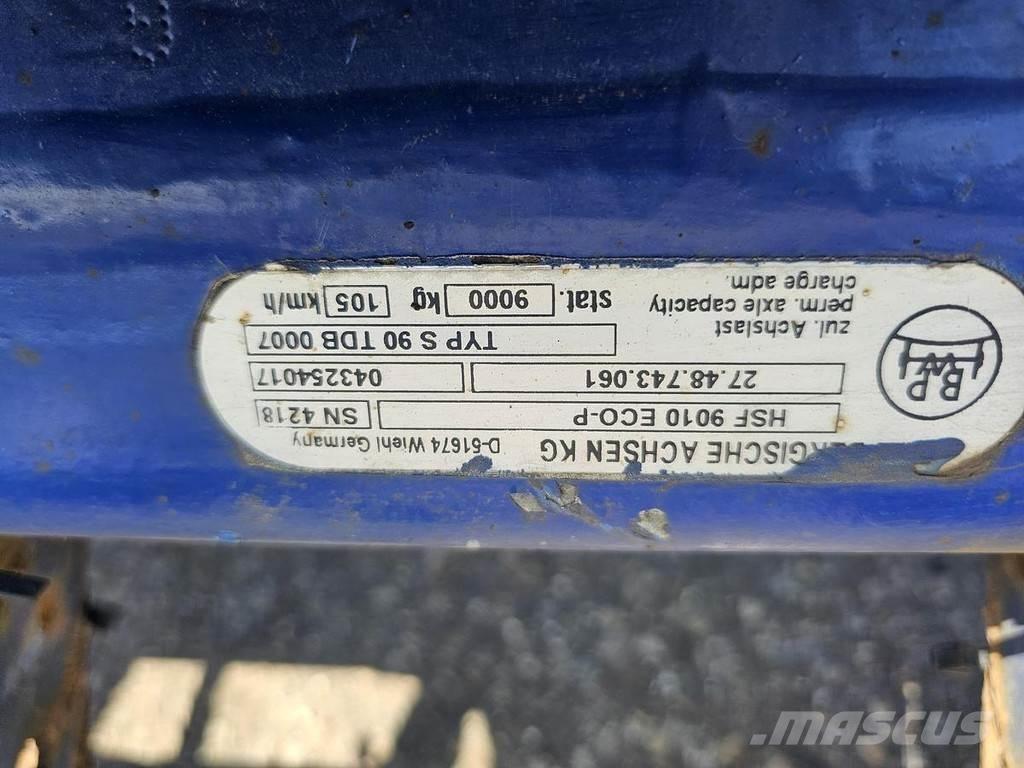 BPW HSF 9010 ECO-P 차축