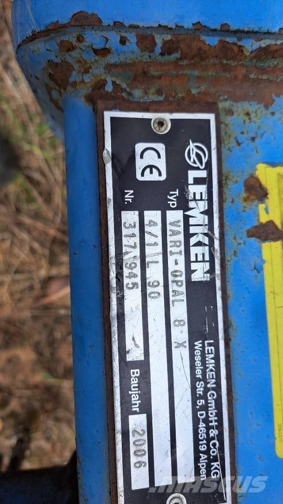Lemken Variopal 8 X 가역 플로우(쟁기)