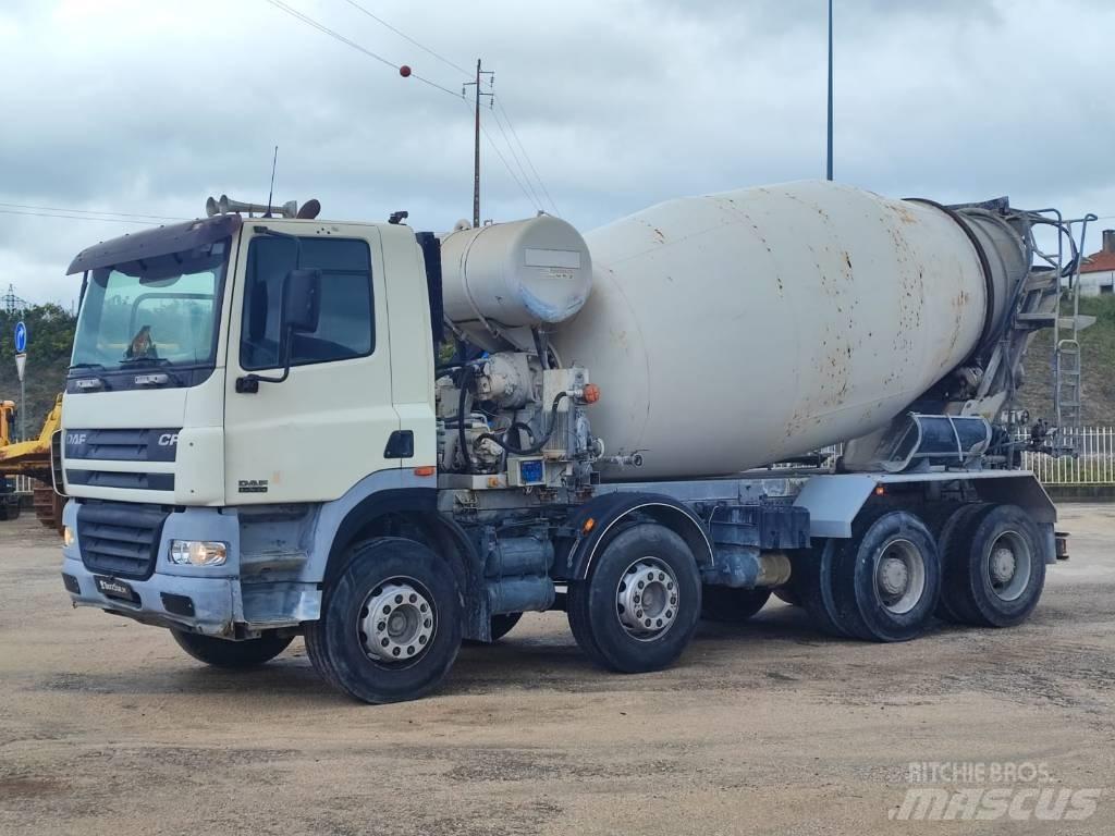 DAF CF85.380 콘크리트 믹서트럭