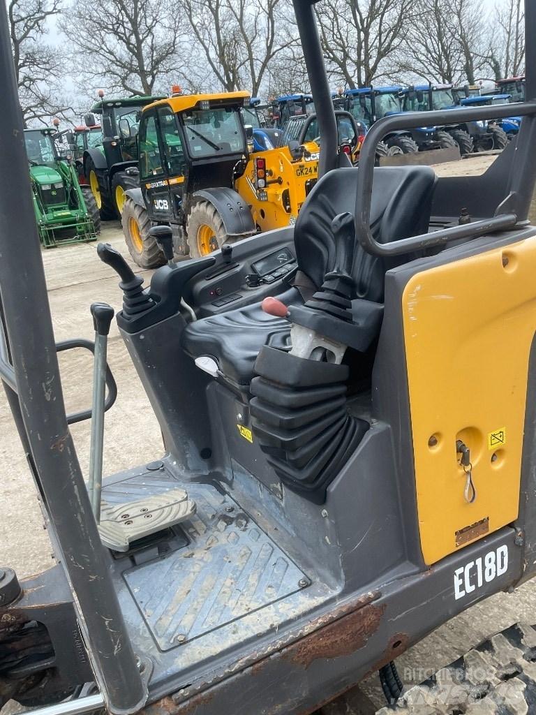 Volvo EC 18 소형 굴삭기 7톤 미만
