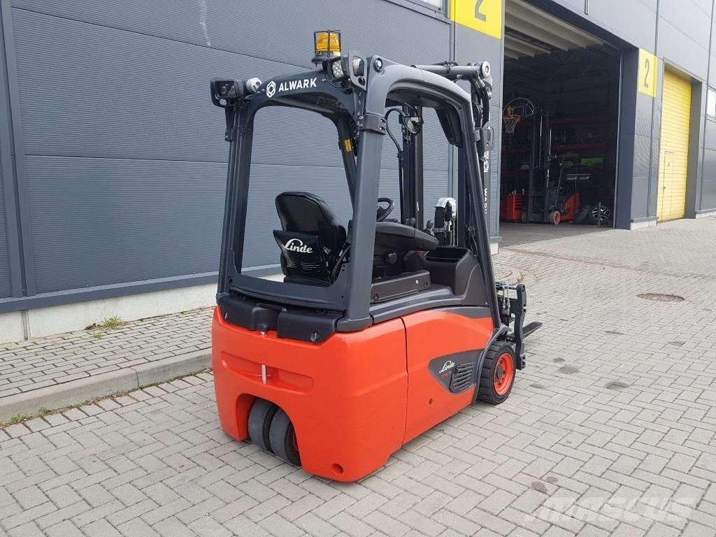 Linde E16C 전동 지게차