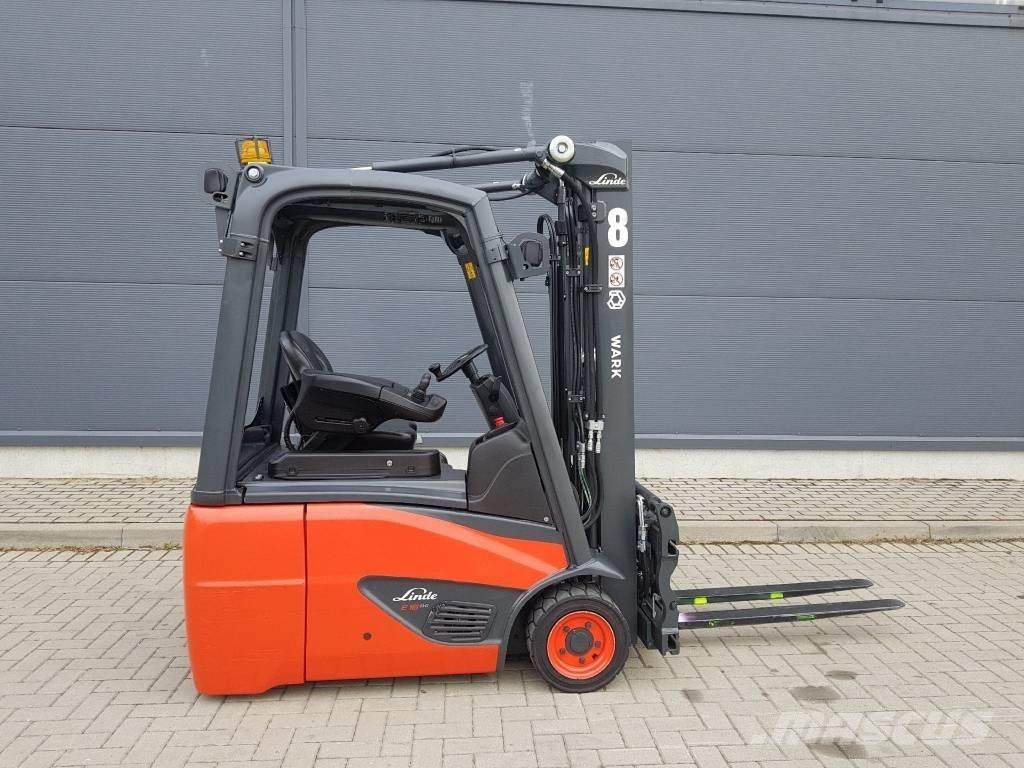 Linde E16C 전동 지게차