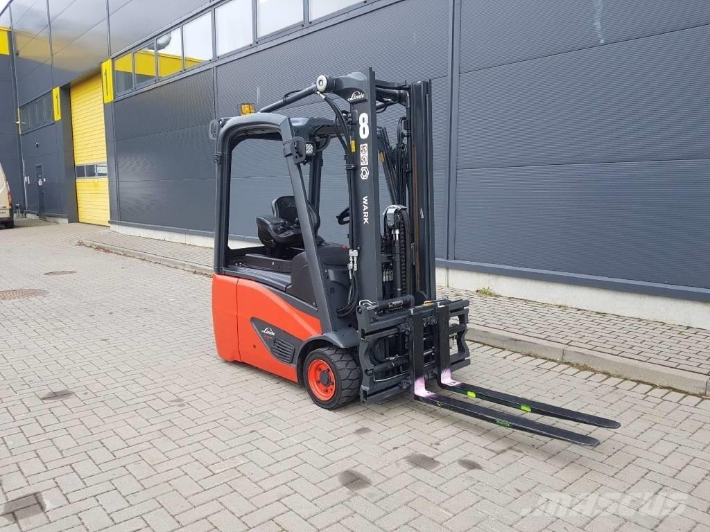 Linde E16C 전동 지게차