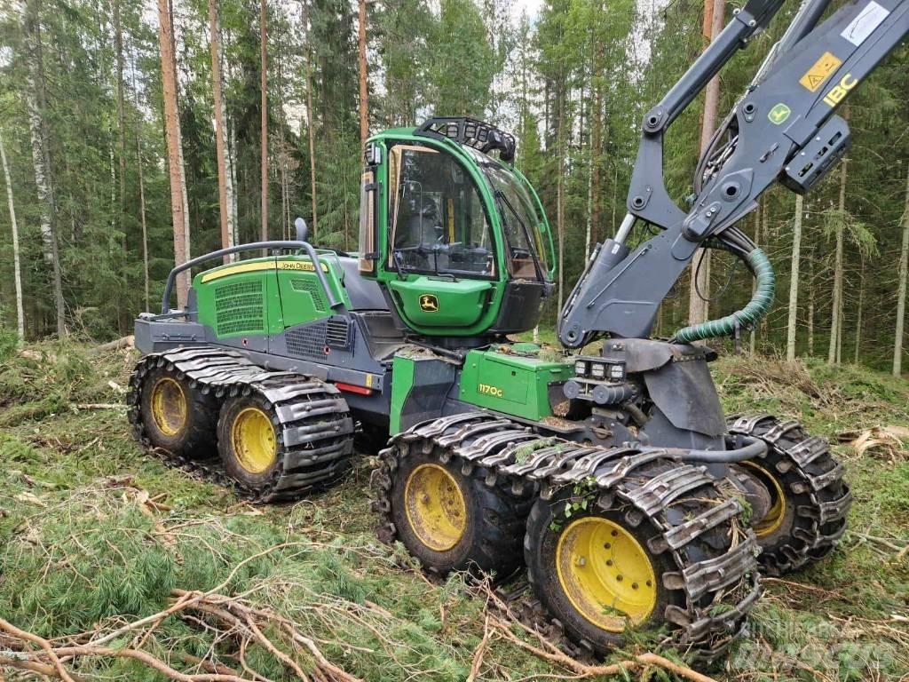 John Deere 1170 G 원목 하베스터