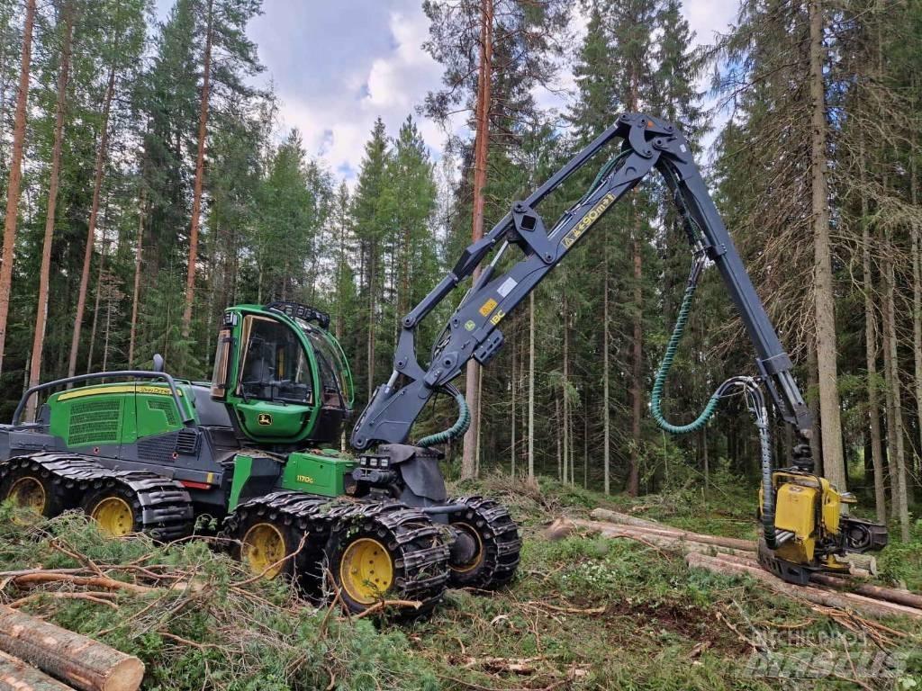 John Deere 1170 G 원목 하베스터