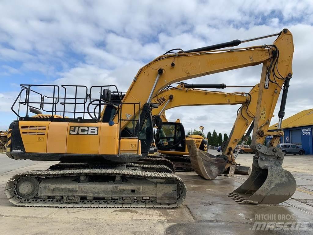 JCB JS220LC 대형 굴삭기 29톤 이상