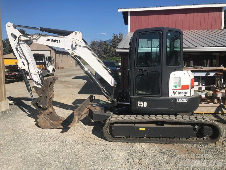 Bobcat E 50 소형 굴삭기 7톤 미만