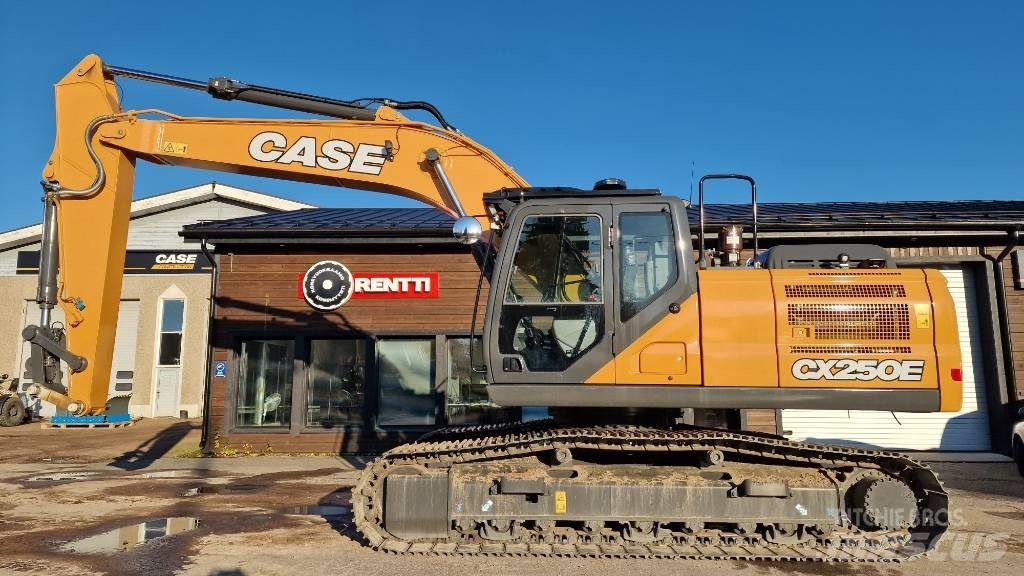 CASE CX 250E 대형 굴삭기 29톤 이상