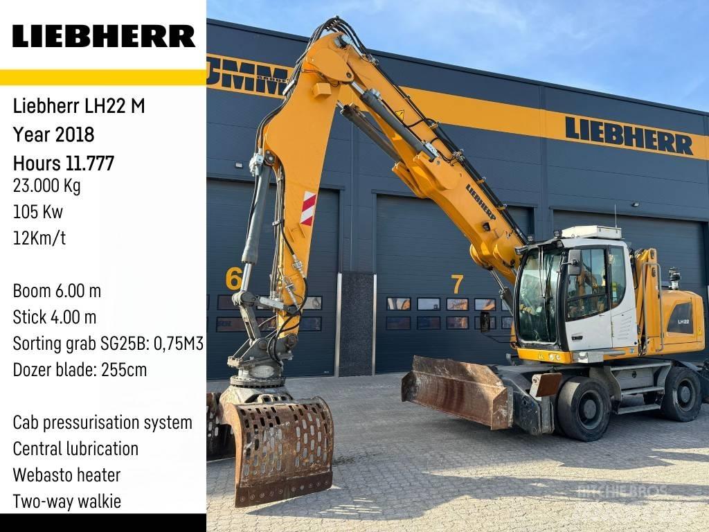 Liebherr LH 22 M 폐기물/산업 처리기