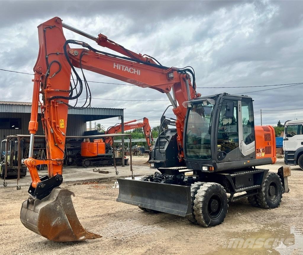 Hitachi ZX 145 W-3  휠 굴삭기