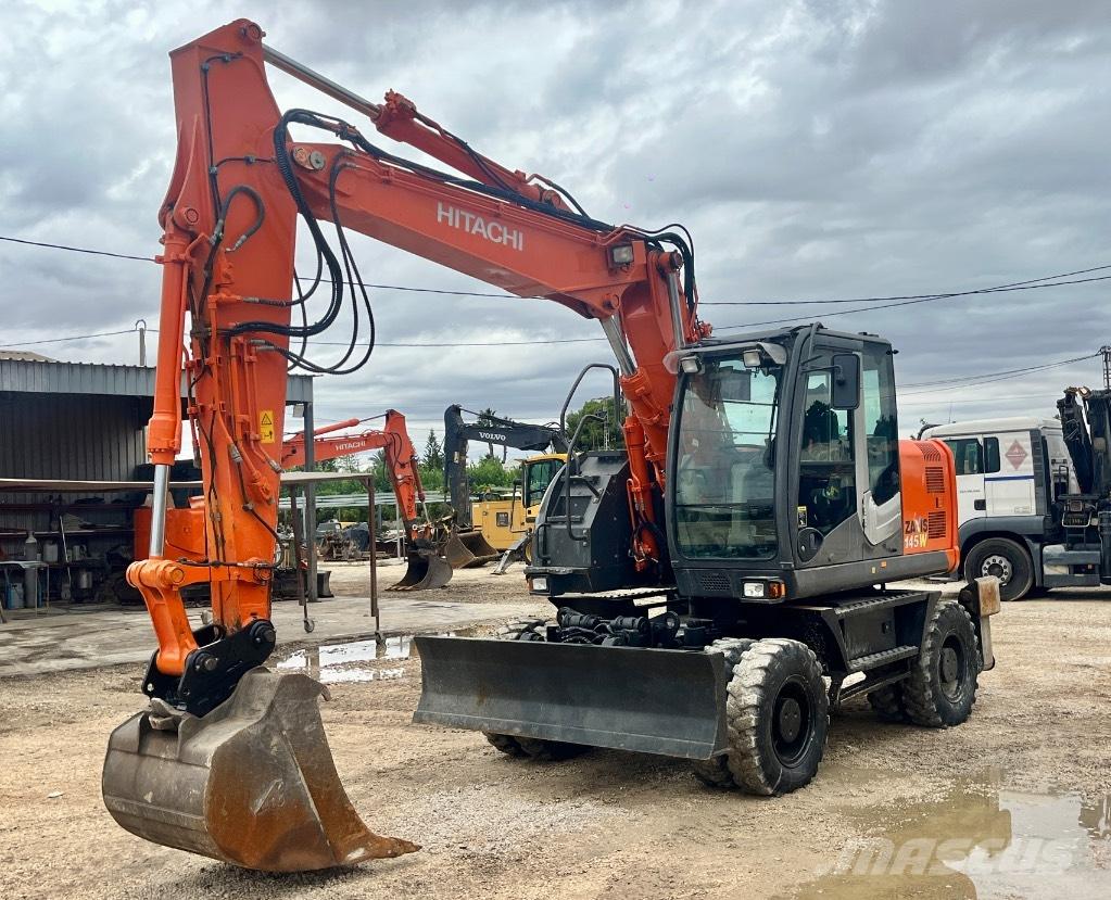 Hitachi ZX 145 W-3  휠 굴삭기