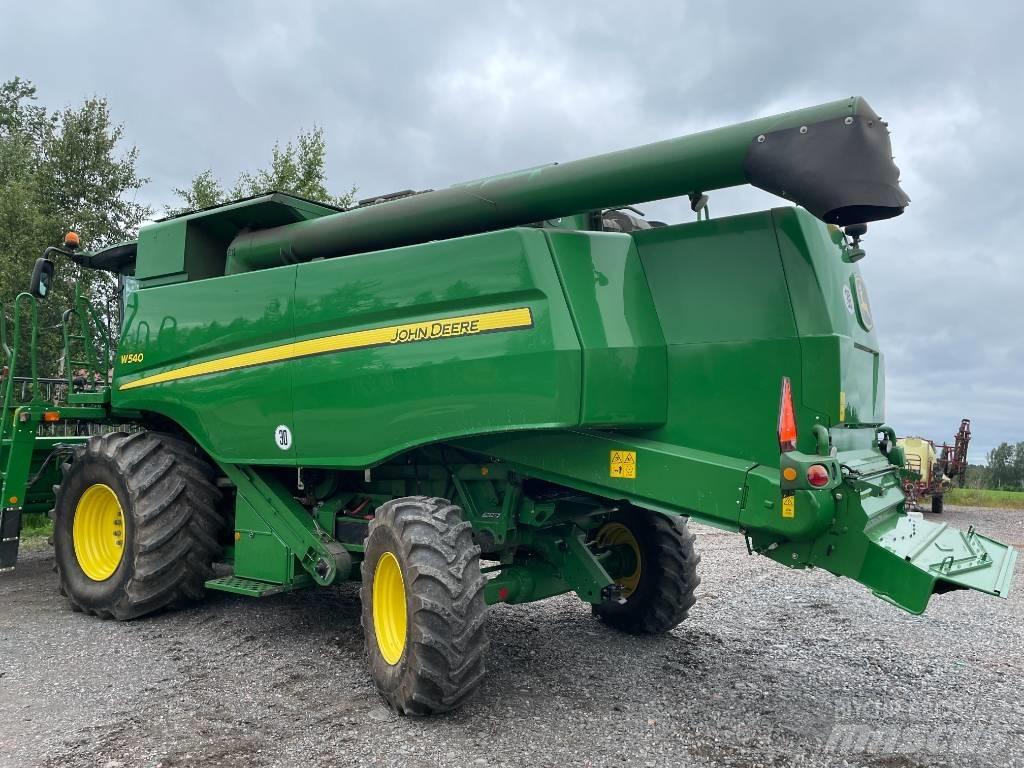 John Deere W 540 콤바인 수확기
