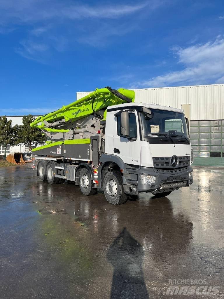 Zoomlion ZL43 콘크리트 펌프카