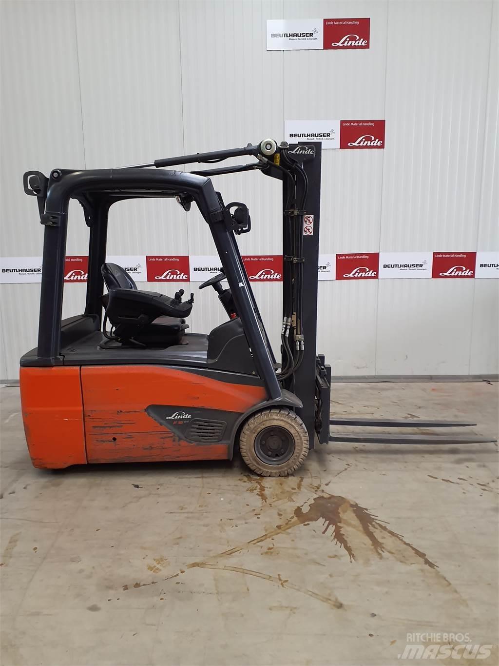 Linde E16L 전동 지게차