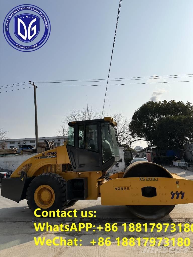 XCMG XS 203 J 싱글 드럼 롤러
