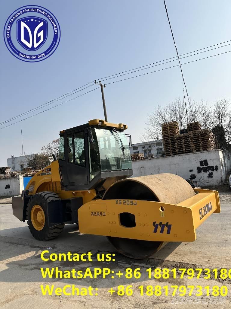 XCMG XS 203 J 싱글 드럼 롤러