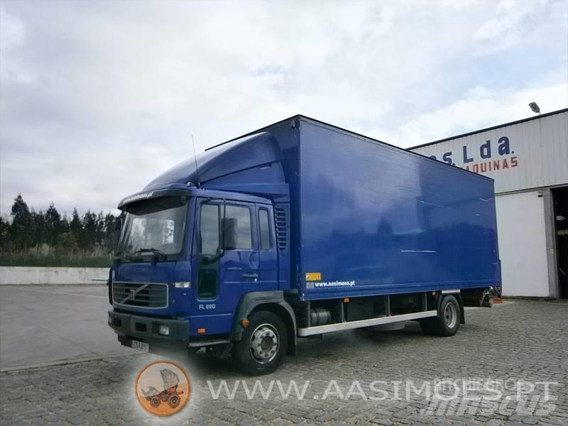 volvo FL6 220 탑차 트럭