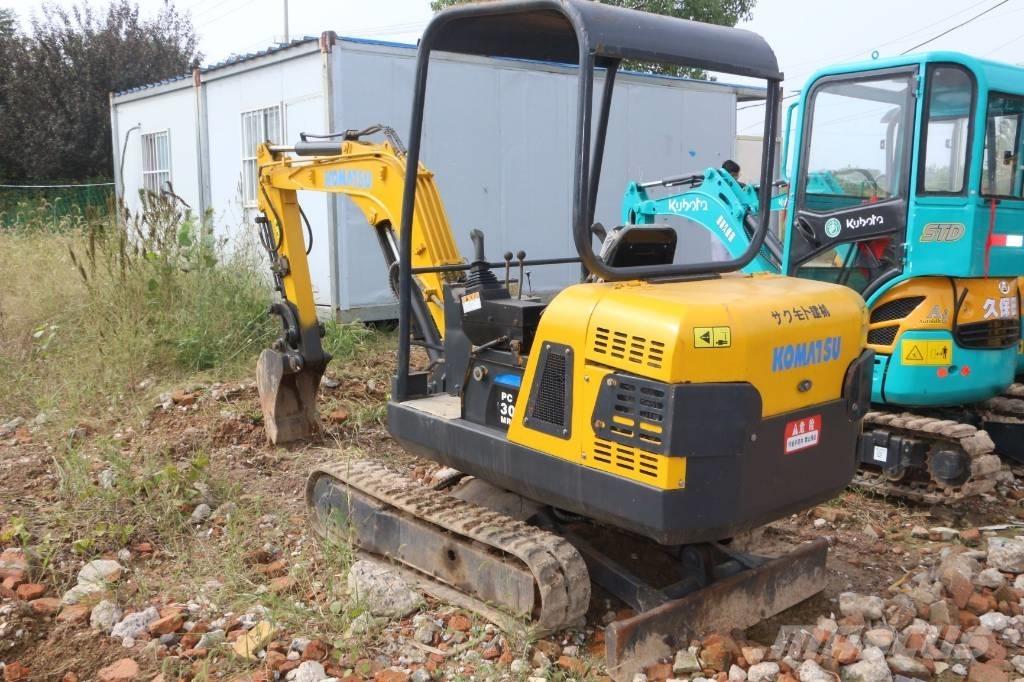 Komatsu pc 30 소형 굴삭기 7톤 미만