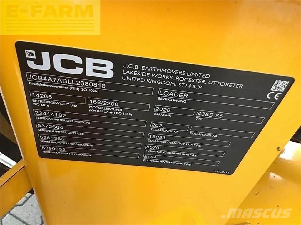 JCB 435s s5 소형 굴삭기 7톤 미만