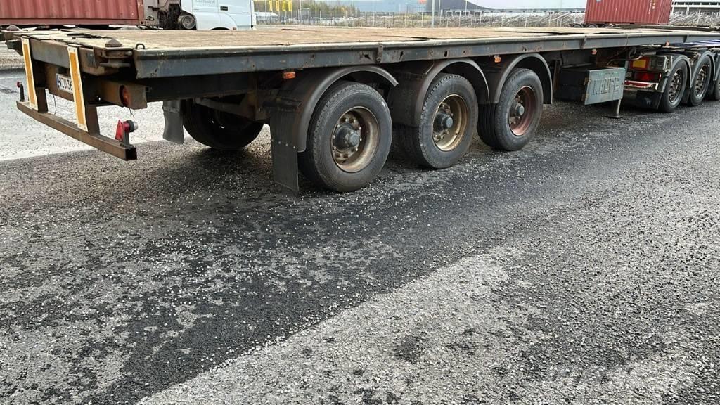 Kaupe Kaupe WZU-368 컨테이너 세미 트레일러